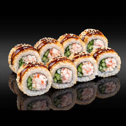 California Roll v sezamu